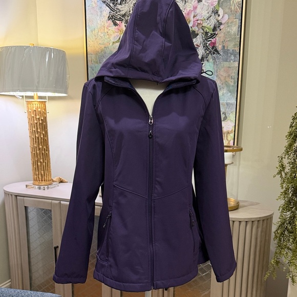 Gerry Women's Purple Hooded Ski Coat Jacket - Picture 1 of 12